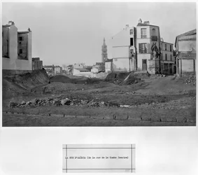 Rue d&39;Alesia, da rua de la Tombe Issoire, Paris, 1858-78